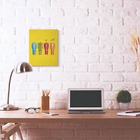 Stupell Industries The Beatles Sgt. Peppers Minimalist Illustration Canvas Wall Art