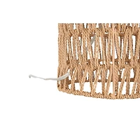 Hello Honey® 18" Drum-Shaped Rope Table Lamp