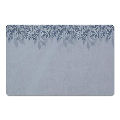 Floral Banner Floor Mat