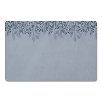 Floral Banner Floor Mat