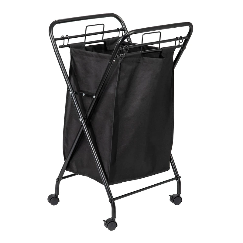 Household Essentials Rolling Laundry Hamper