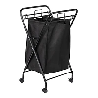 Household Essentials Rolling Laundry Hamper