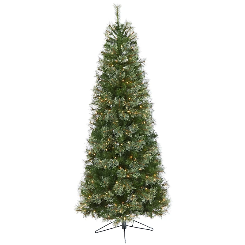 6.5ft. Pre-Lit Cashmere Artificial Christmas Tree, Warm White Lights