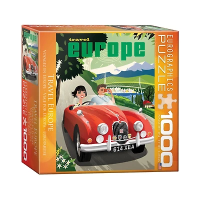 Travel Europe: 1000 Pcs