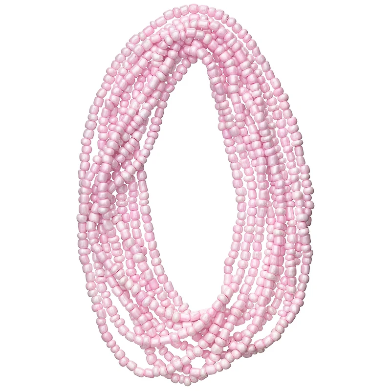Light Pink Glass Seed Beads, 6/0 by Bead Landing™