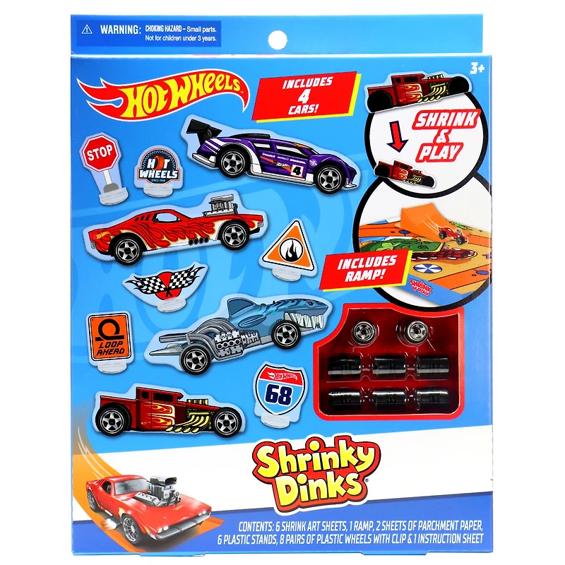 Hot Wheels™ Shrinky Dinks® Set