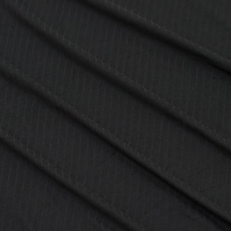 Fabric Merchants Polyester Blend Ribbed Fabric