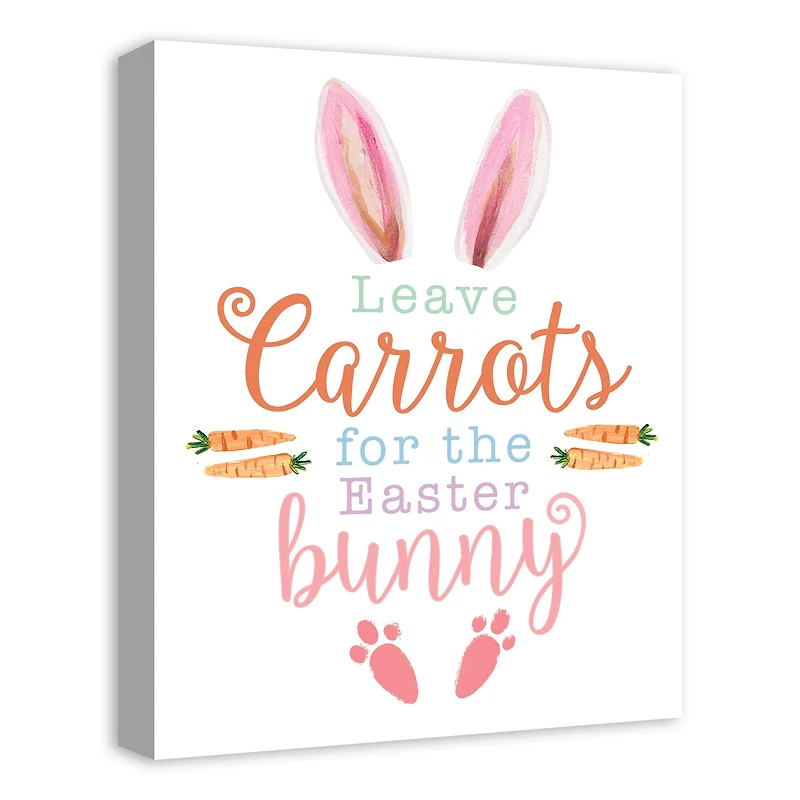 Leave Carrots 16" x 20" Canvas Wall Art