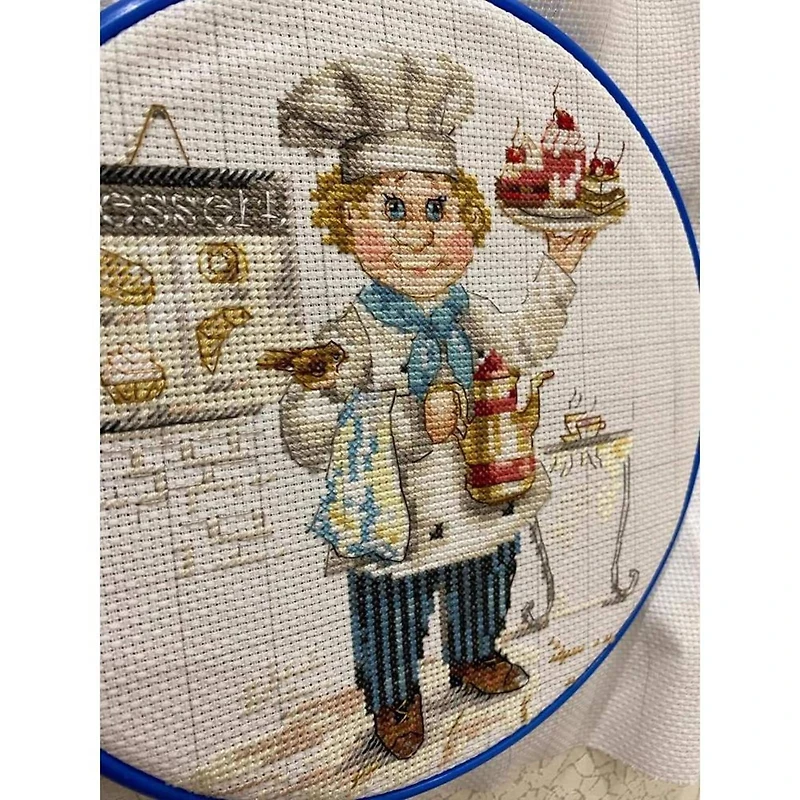 Oven Little Gift Johnny Cross Stitch Kit