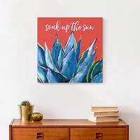 Soak Up the Sun Canvas Wall Art