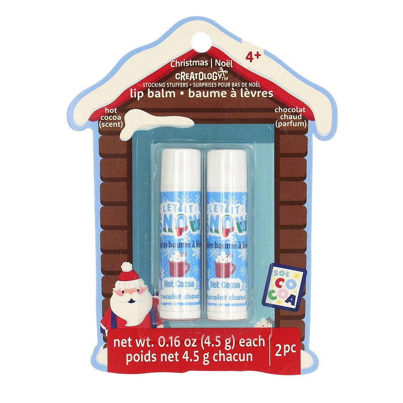 Hot Cocoa Scented Lip Balms, 2ct. by Creatology™