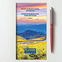 TF Publishing 2025 - 2026 Bible Verse Small Monthly Pocket Planner