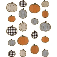 Teacher Created Resources Home Sweet Classroom Pumpkins Accents, 3 Packs of 57