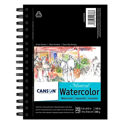 Canson® Montval® Artist Series Watercolor Book