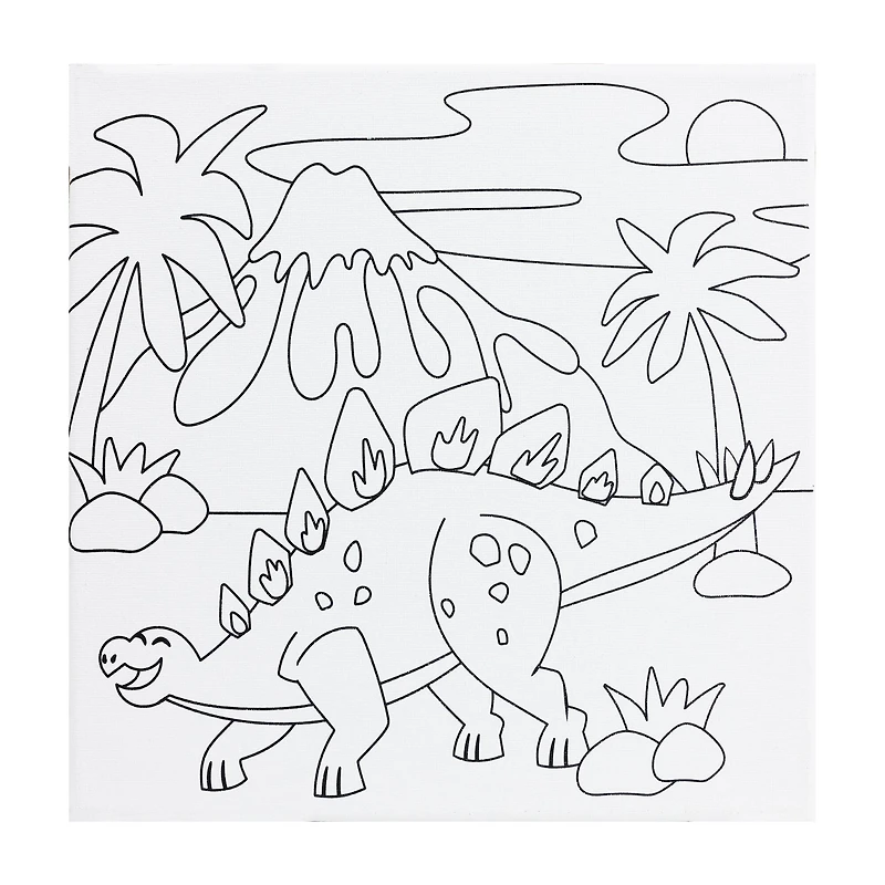 Dinosaur Canvas Painting Kit by Creatology™