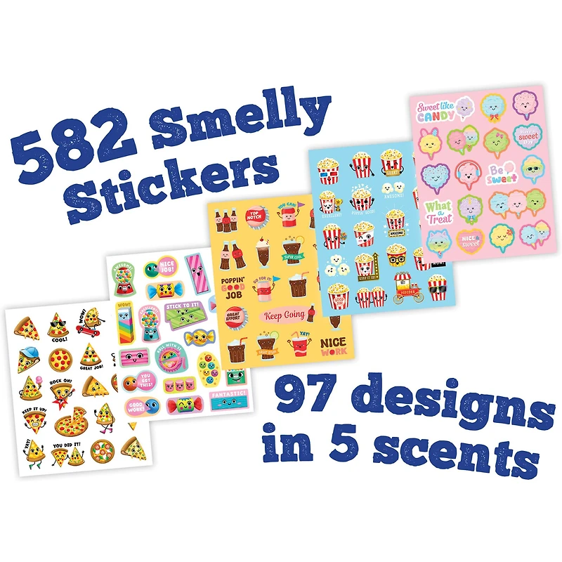 Teacher Created Resources® Fun Fair Smelly Stickers, 582 Stickers