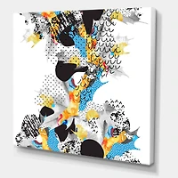 Designart - Minimal Fluid Shapes In Bauhaus Memphis Style