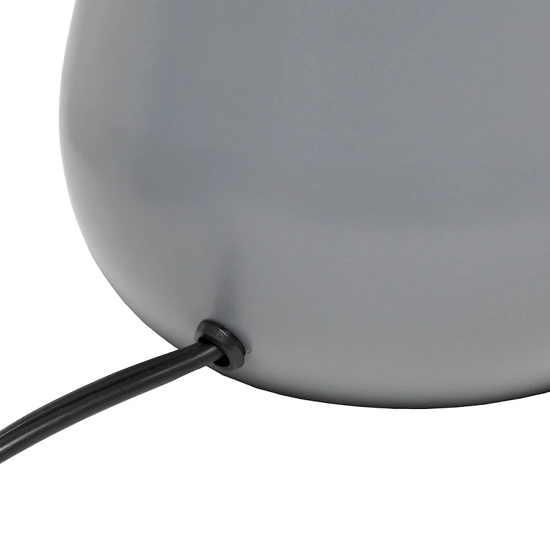 Simple Designs 14" Metal Touch Table Lamp