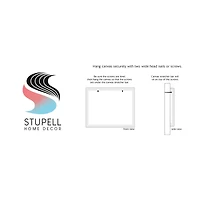 Stupell Industries Surfboard Fins Beach Coast Photography Canvas Wall Art
