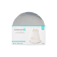 6 Packs: 2 ct. (12 total) Round Cake Bases by Celebrate It
