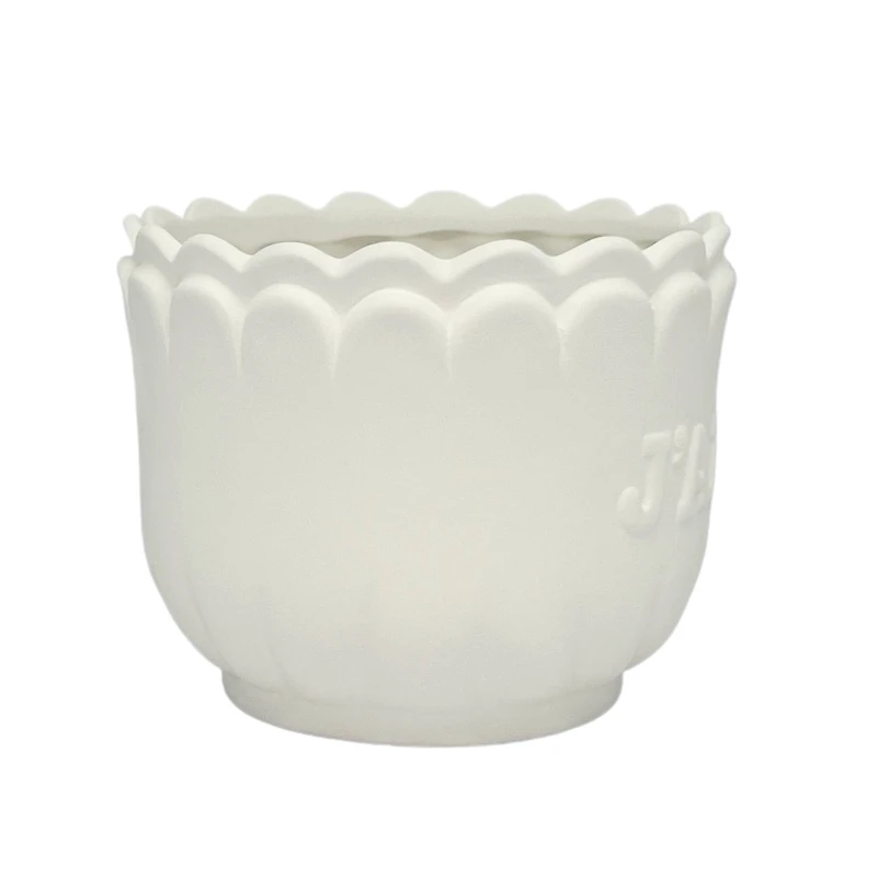 5.75" J'Adore DIY Ceramic Flower Vase by Make Market®