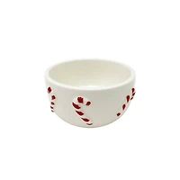 4" Candy Cane Ceramic Ramekin by Makery™