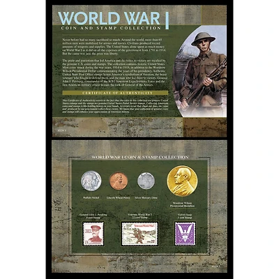 American Coin Treasures World War I Coin & Stamp Collection