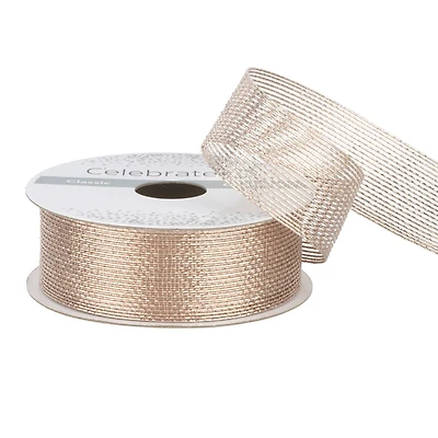 1" x 5yd. Metallic Mesh by Celebrate It®