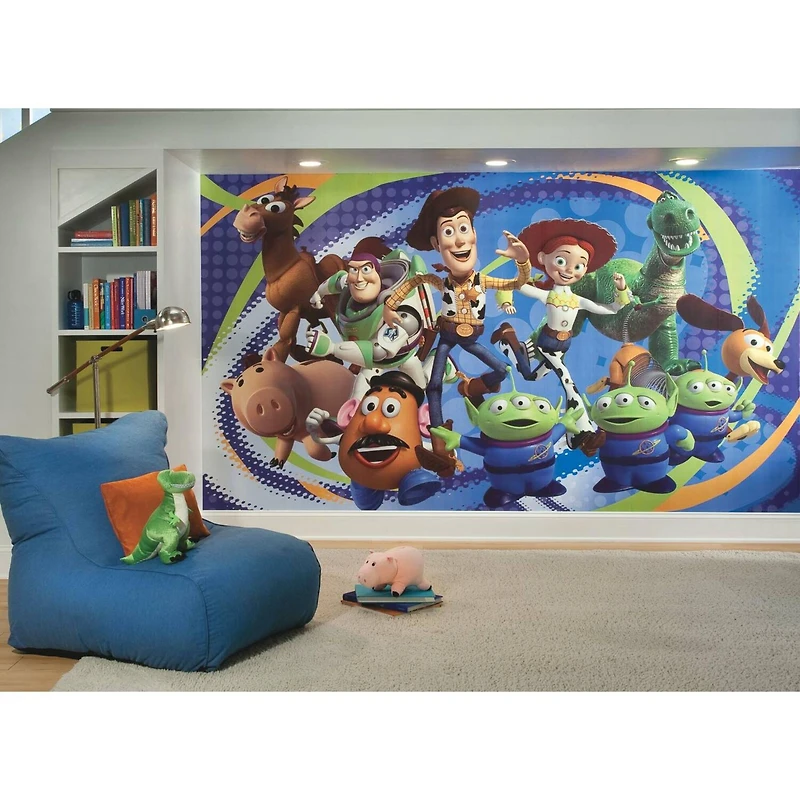 RoomMates Toy Story 3 Chair Rail Prepasted Mural