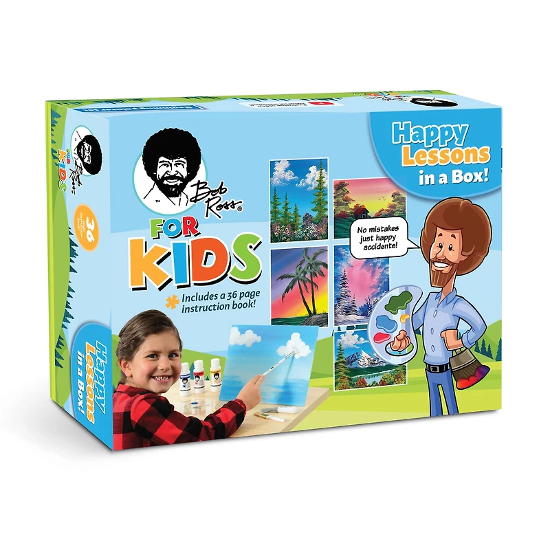 Bob Ross For Kids™ Happy Lessons in a Box Set