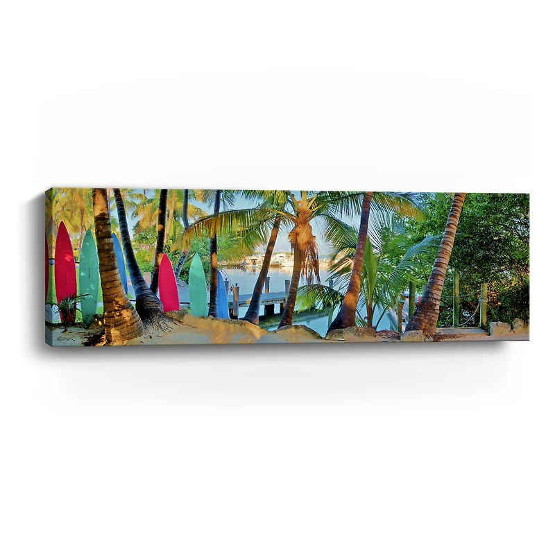 Island Style Canvas Giclee