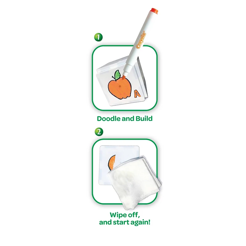 Crayola® Doodle Tiles Magnetic Building Kit