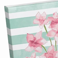 Blush Flowers Canvas Wall Art