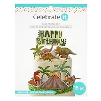 Dinosaur Birthday Cake Topper Set by Celebrate It®