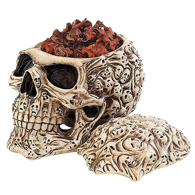 Design Toscano 6.5" Skull's Soul Spirit Sculptural Box