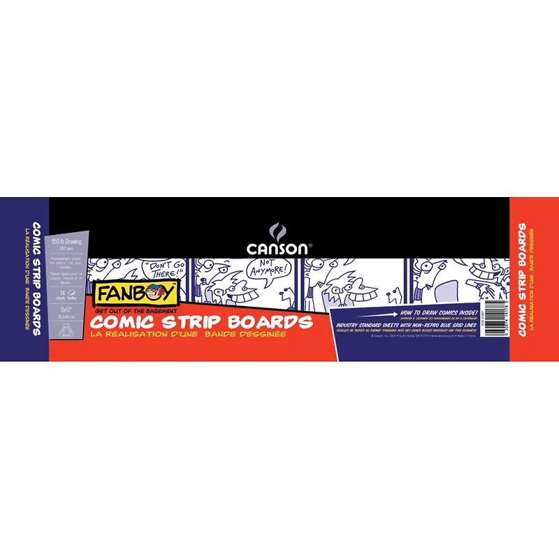 Canson® Fanboy Comic Strip Daily Board Pack