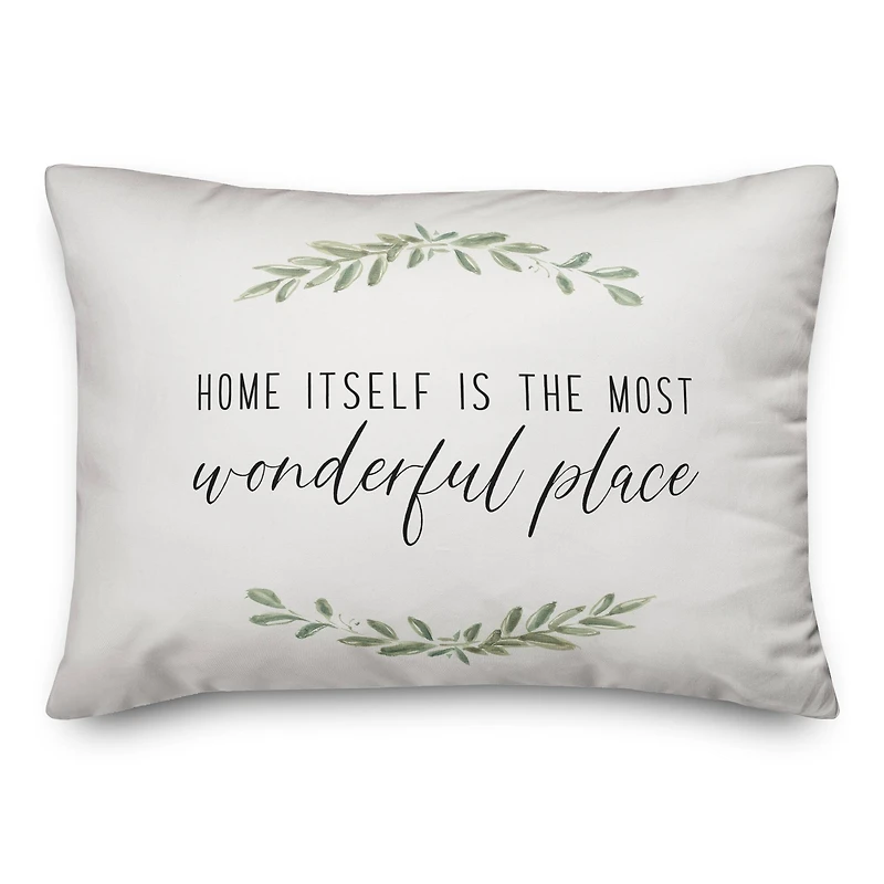 Most Wonderful Place 20" x 14" Indoor/Outdoor Pillow