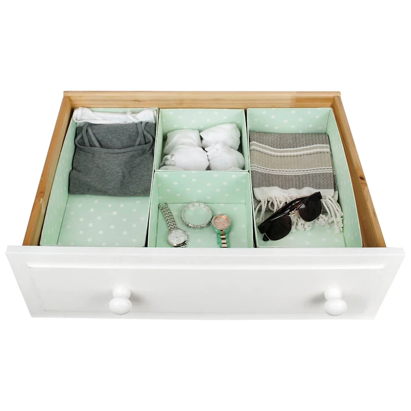 DII® 4" Green Rectangle Drawer Organizer