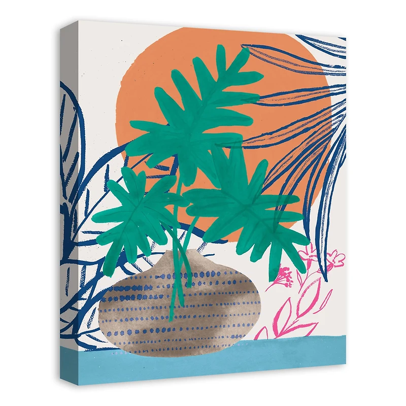 Tropcail Still Life 16" x 20" Canvas Wall Art