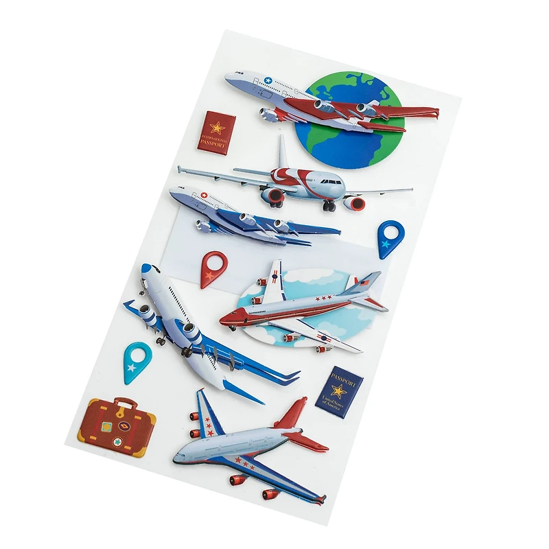 Jets Dimensional Stickers by Recollections™