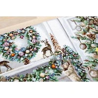 Luca-S Christmas Interior Counted Cross Stitch Kit