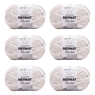 6 Pack: Bernat® Blanket™ Yarn