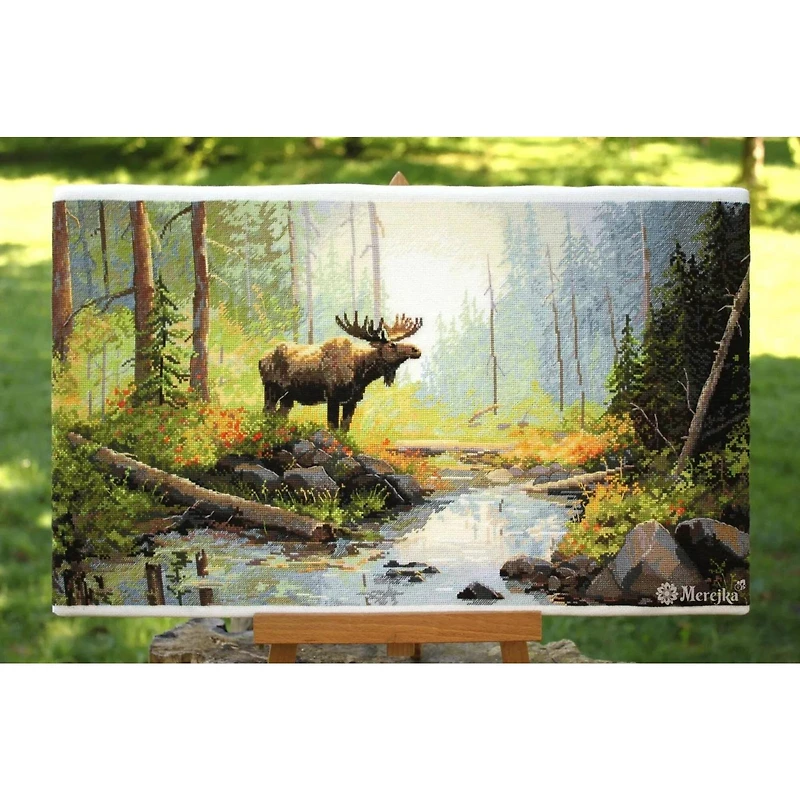 K-245 Cross Stitch Kit by Merejka Woodland Morning