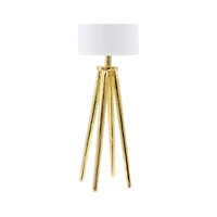 Mini Gold & White Modern Floor Lamp by Make Market®