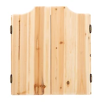 Toy Time Solid Wood Dart Cabinet Set