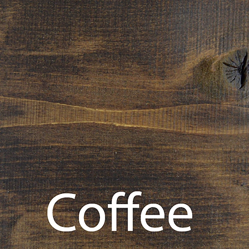 Wilson® Enterprises Coffee Basswood Shelf