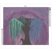 Sparkly Selections Blue Willow Tree by Local Utah Artist Rachel H. Diamond Art Kit