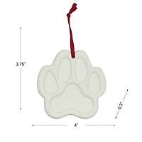 4" DIY Ceramic Paw Ornament by Ashland®