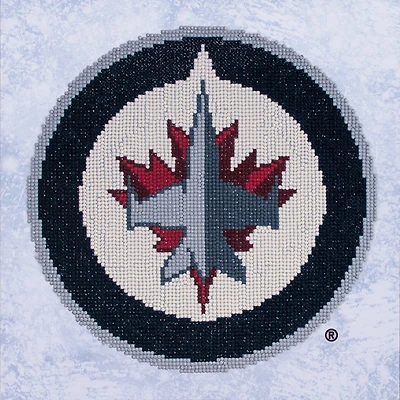 Camelot® Dots NHL Winnipeg Jets Diamond Painting Kit