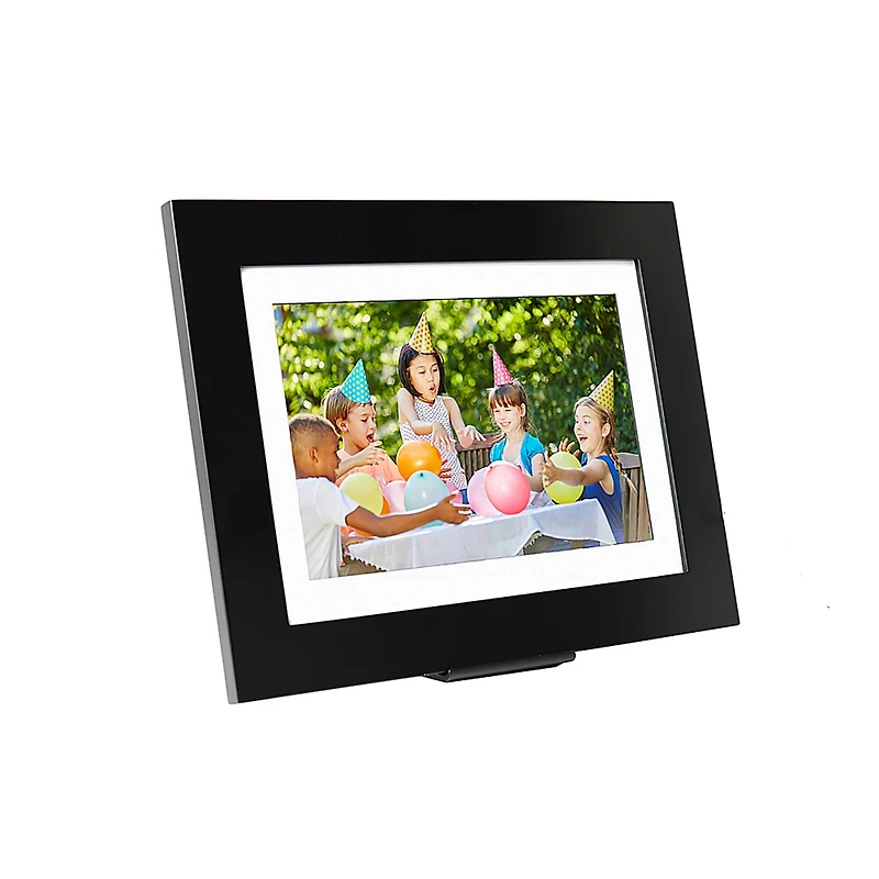 Brookstone Black 12" x 10" PhotoShare Friends & Family Smart Frame